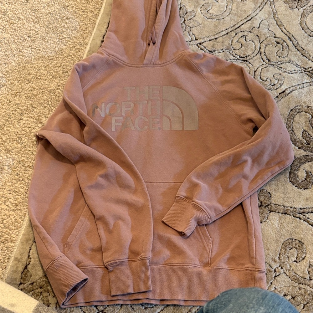 The North Face Pink Hoodie women’s sz medium